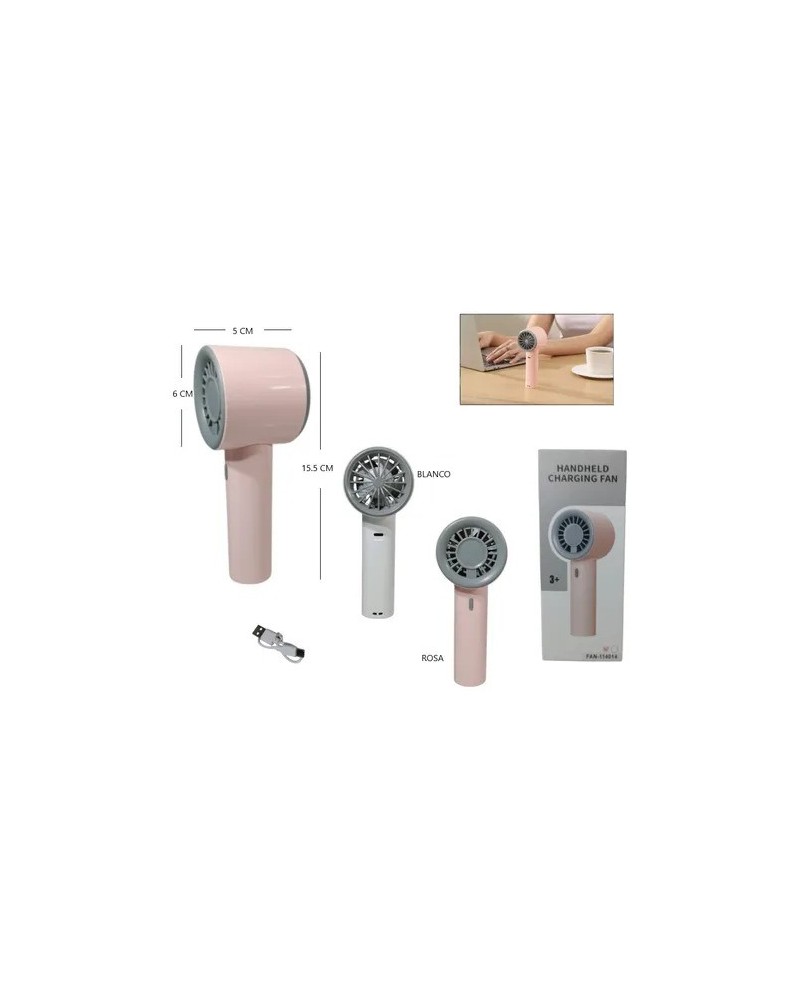 VENTILADOR RECARGABLE FAN-114014 HR2490