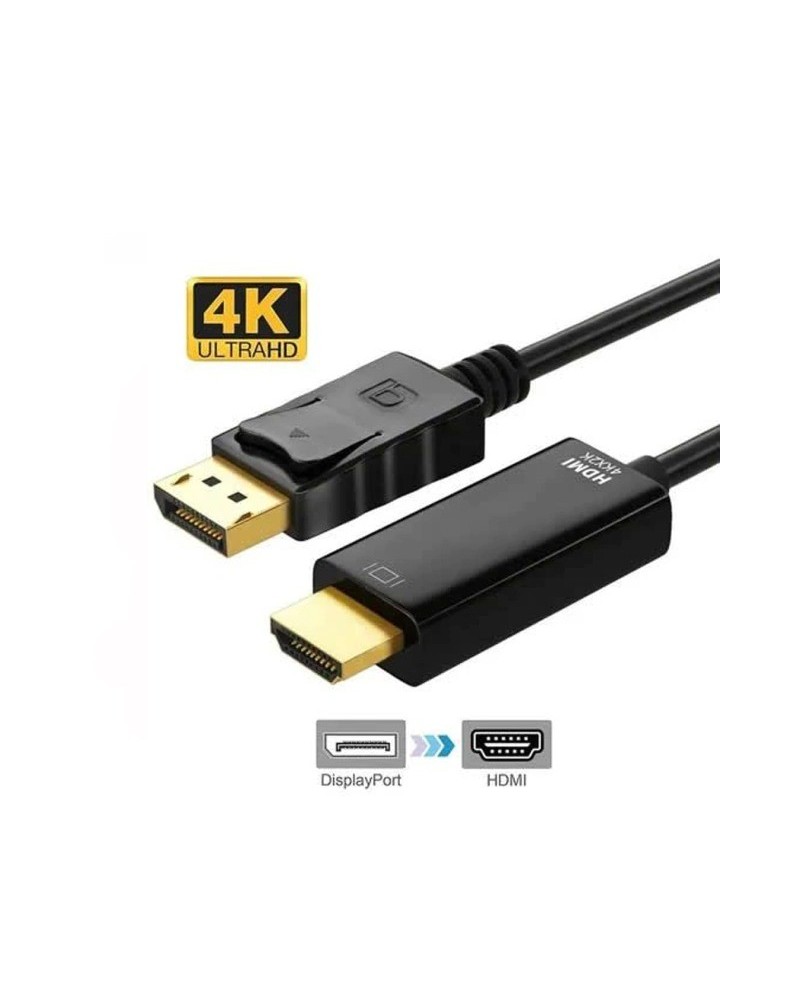 CABLE DISPLAY PORT A HDMI  1.8MTS 4K KCC-2798 KOLKE