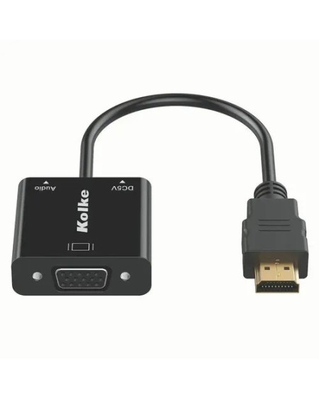 CONVERSOR DE HDMI A VGA C/SONIDO KCA-429  KOLKE