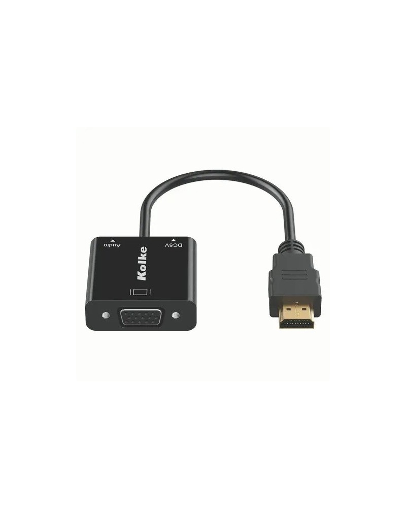CONVERSOR DE HDMI A VGA C/SONIDO KCA-429  KOLKE