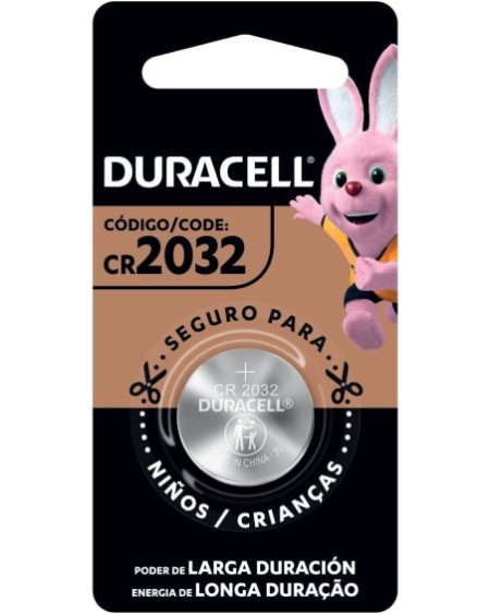 PILA CR2032 LITIO 3V DURACELL