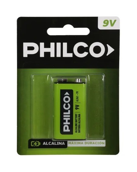 BATERIA 9V 6LR61 PHILCO