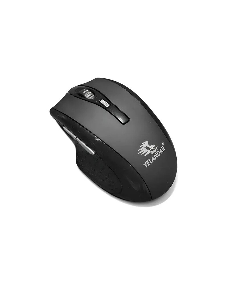 MOUSE WLS NEGRO W80 YELANDAR