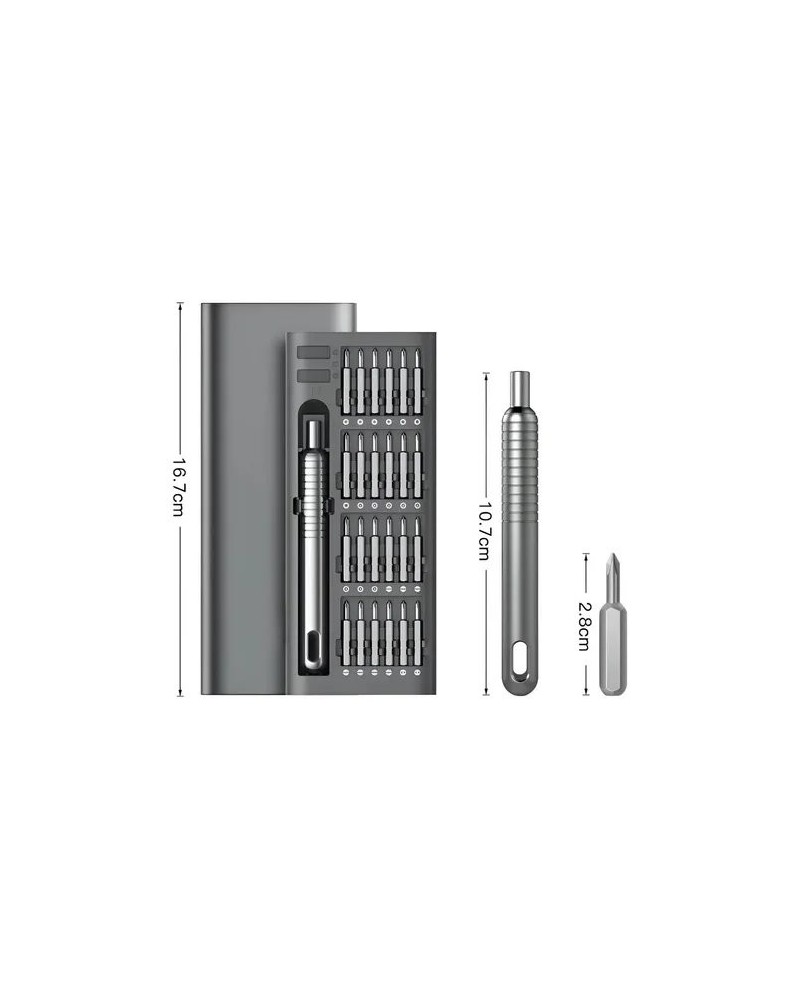 KIT DE DESTORNILLADORES ELECTRICO 51 EN 1 STARDOM