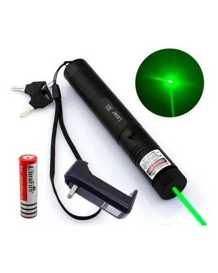 PUNTERO LASER VERDE RECARGABLE C/CARGADOR