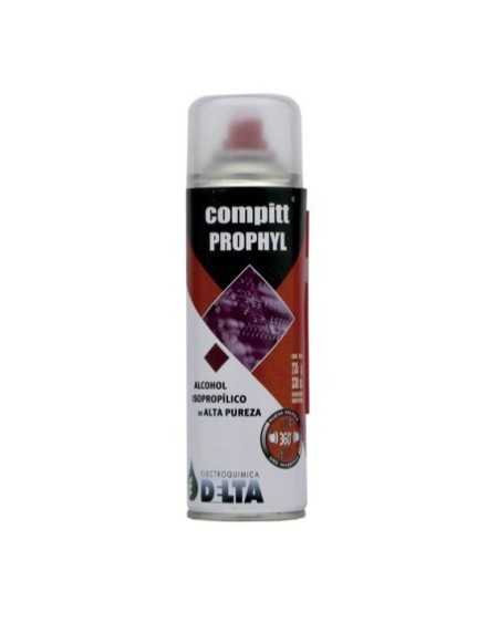ALCOHOL ISOPROPILICO COMPITT 235G 330CC DE ALTA PUREZA DELTA