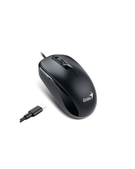 MOUSE USB TIPO C NEGRO DX-110 GENIUS
