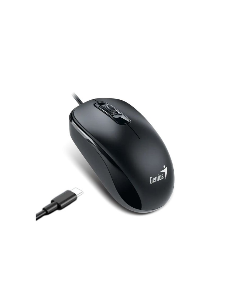 MOUSE USB TIPO C NEGRO DX-110 GENIUS