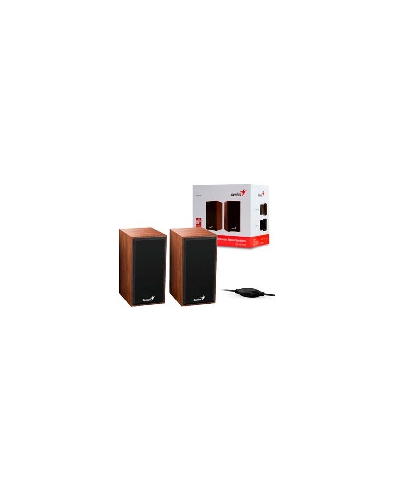 PARLANTES P/PC DE MADERA SP-HF180 GENIUS