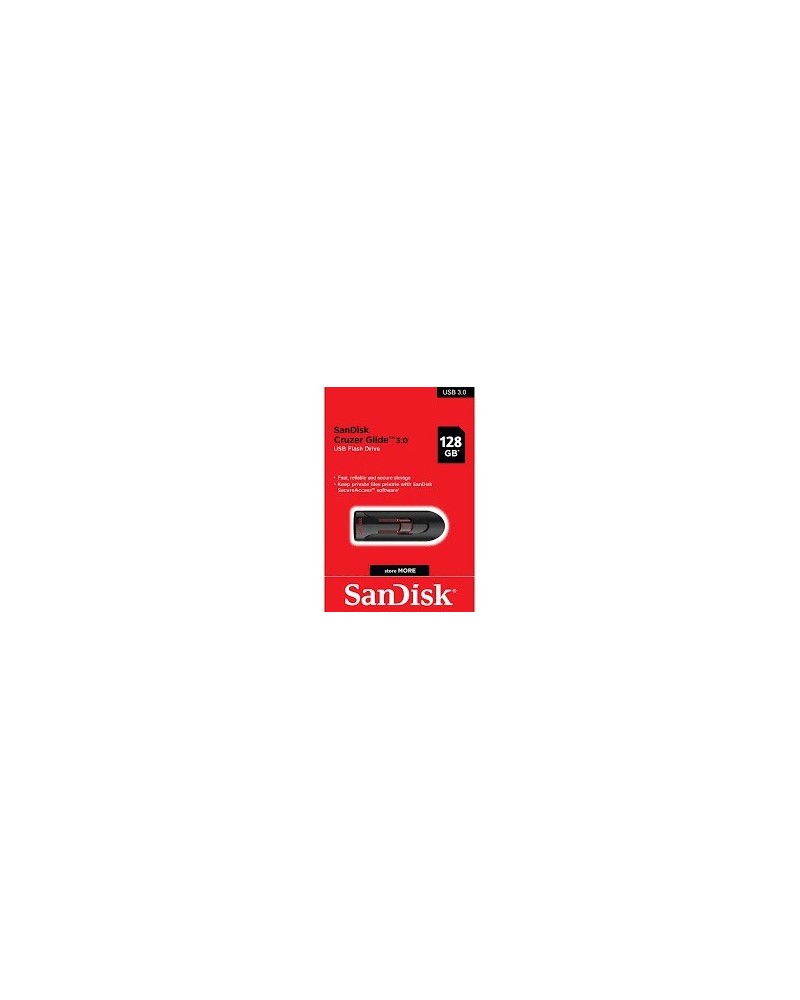 PEN DRIVE 128GB 3.0 CRUZER GLIDE SANDISK