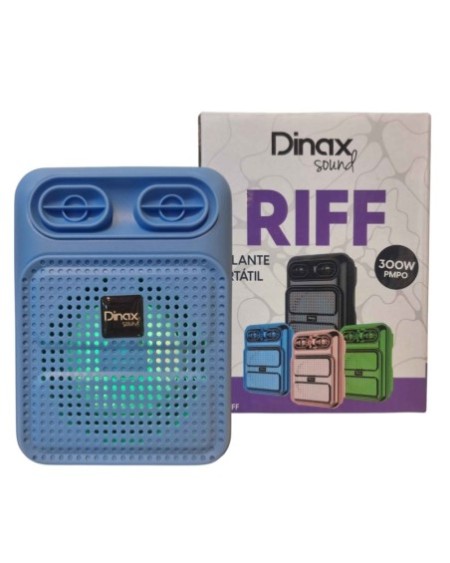 PARLANTE BLUETOOTH COLORES 300W PMPO 3" DX-RIFF DINAX