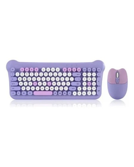 TECLADO + MOUSE WLS COLOR PASTEL AS-212 AOAS