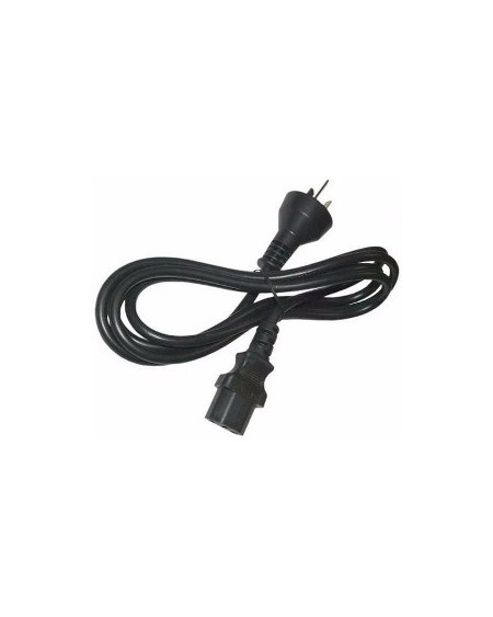 CABLE 220V NEGRO GOMA POWER PC
