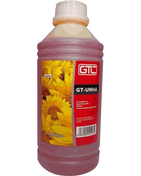 TINTA AMARILLA 1LTS UNIVERSAL GT-UNI1A GTC