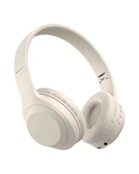 AURICULAR BLUETOOTH VINCHA BLANCO H682BT PRO C/CANCELACION HAVIT