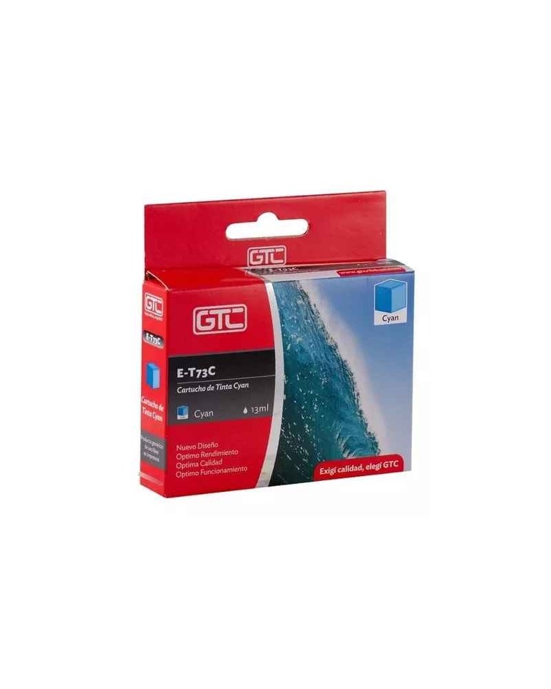 CARTUCHO EPSON GT 73 CYAN E-T73C 13ML GTC