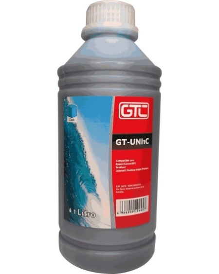 TINTA CYAN 1LTS UNIVERSAL GT-UNI1C GTC