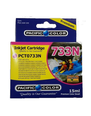 CARTUCHO EPSON PC 73 MAGENTA PCT0733N PACIFIC COLOR