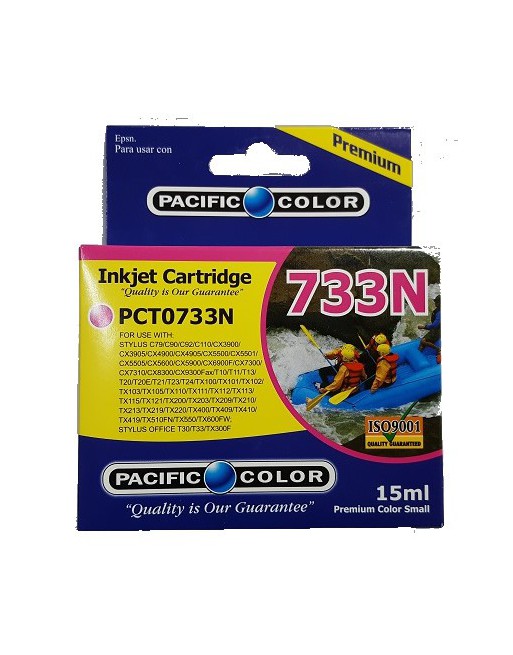 CARTUCHO EPSON PC 73 MAGENTA PCT0733N PACIFIC COLOR