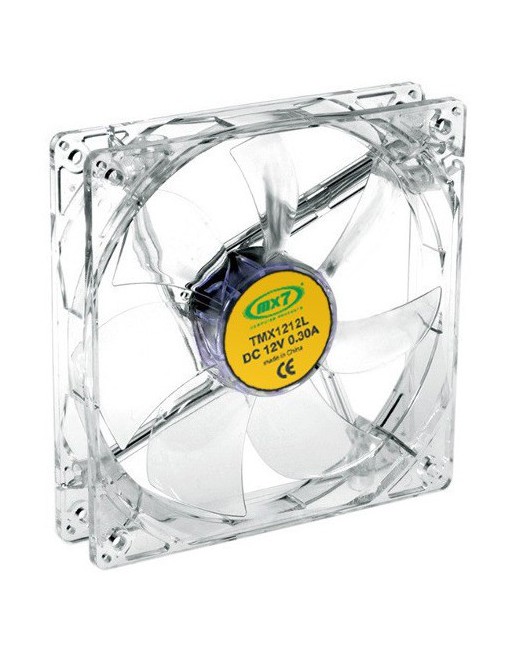 COOLER 80X80 TRANSPARENTE LUZ AZUL MOLEX MX7