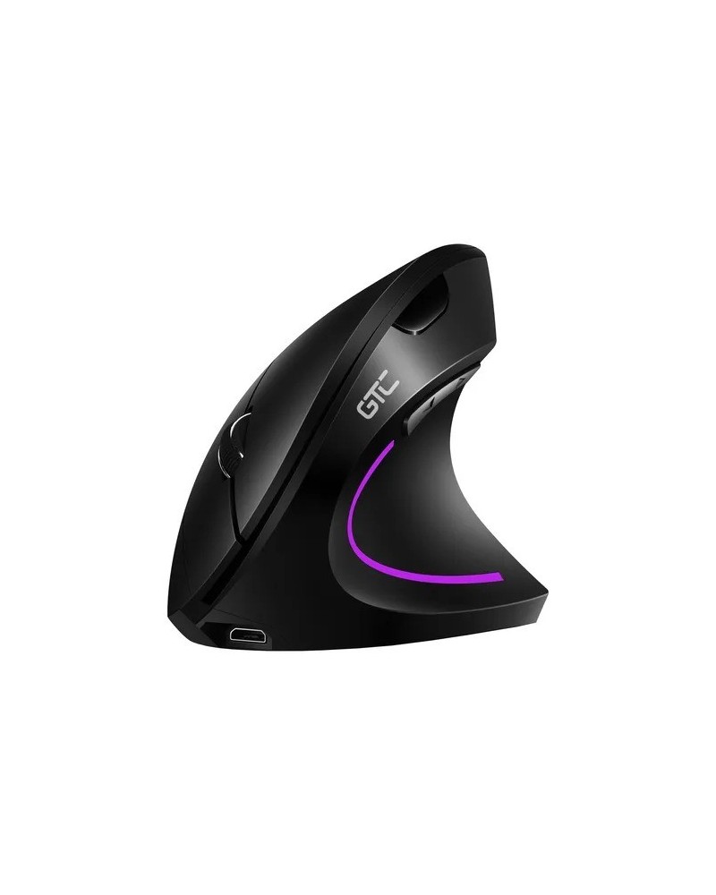 MOUSE WLS VERTICAL RECARGABLE NEGRO MIG-126 GTC