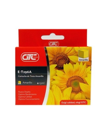 CARTUCHO EPSON GT 296A AMARILLO 13ML GTC