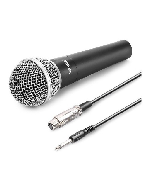 MICROFONO DINAMICO NEGRO PRO VOICE HE-200 CHANG HE