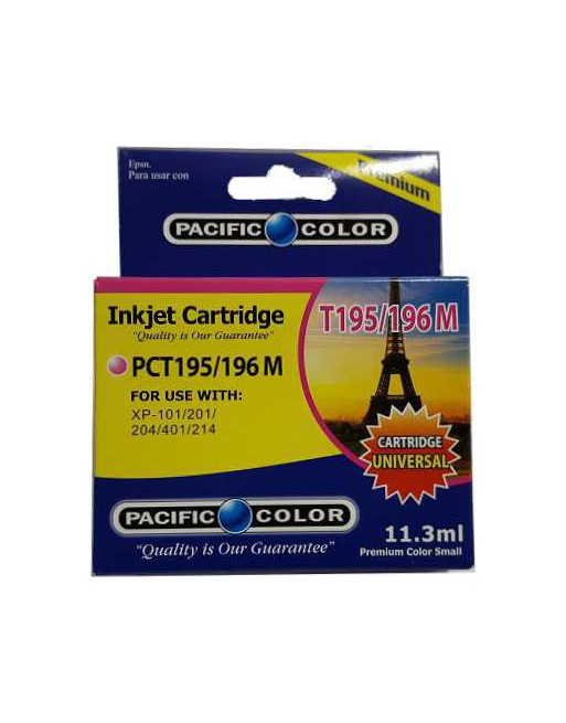 CARTUCHO EPSON PC 195/196 MAGENTA PACIFIC COLOR