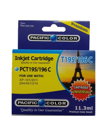 CARTUCHO EPSON PC 195/196 CYAN PACIFIC COLOR