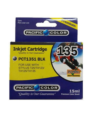 CARTUCHO EPSON PC 135 NEGRO PCT1351BK PACIFIC COLOR