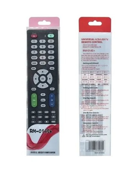 CONTROL REMOTO UNIVERSAL P/TV SMART RM-014S+ LAMBO TECH