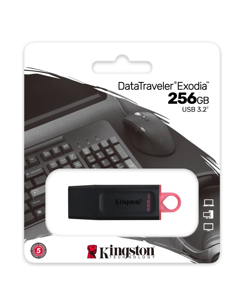 PEN DRIVE 256GB USB3.2 DT-EXODIA KINGSTON