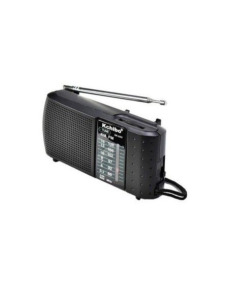 RADIO AM/FM NEGRA KK-223 KCHIBO