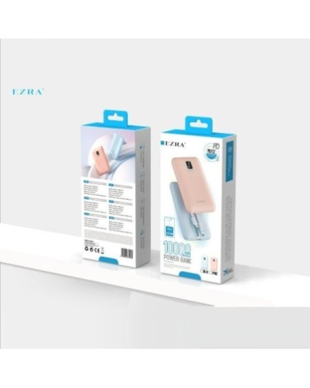 POWER BANK 10000MAH ROSA PB152 EZRA