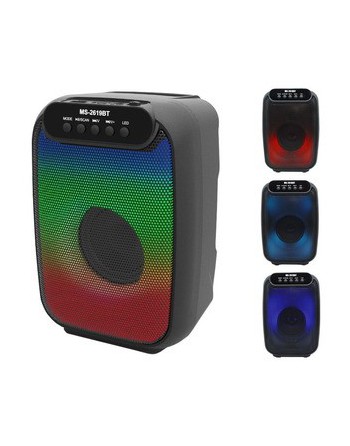 PARLANTE BLUETOOTH FULL LED MS-2690BT HYTOSHY