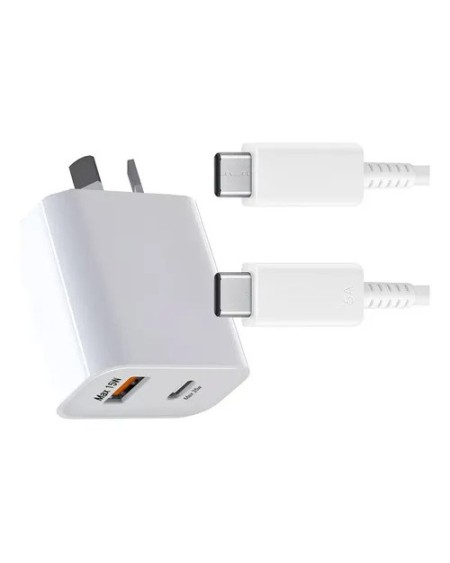 CARGADOR 220V A USB TIPO C + CABLE TIPO C 30W AP+CAR12 APRO