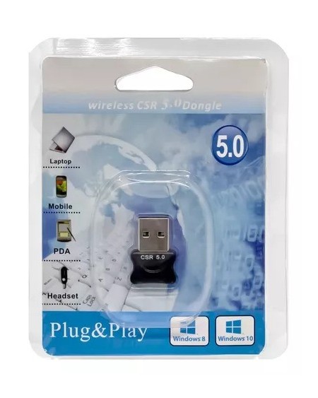 ADAPTADOR BLUETOOTH PC CSR 5.0 DONGLE