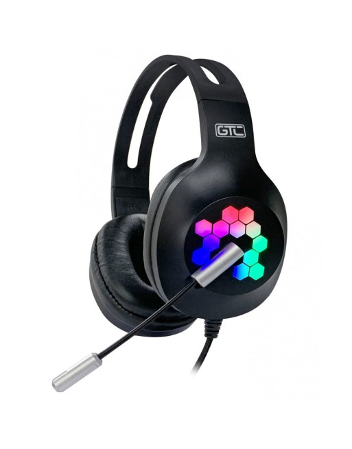 AURICULAR GAMER RGB C/ADAPTADOR HSG-616 GTC