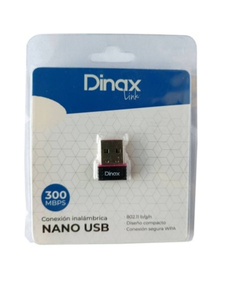 ETH USB WLS NANO 300MBPS DINAX