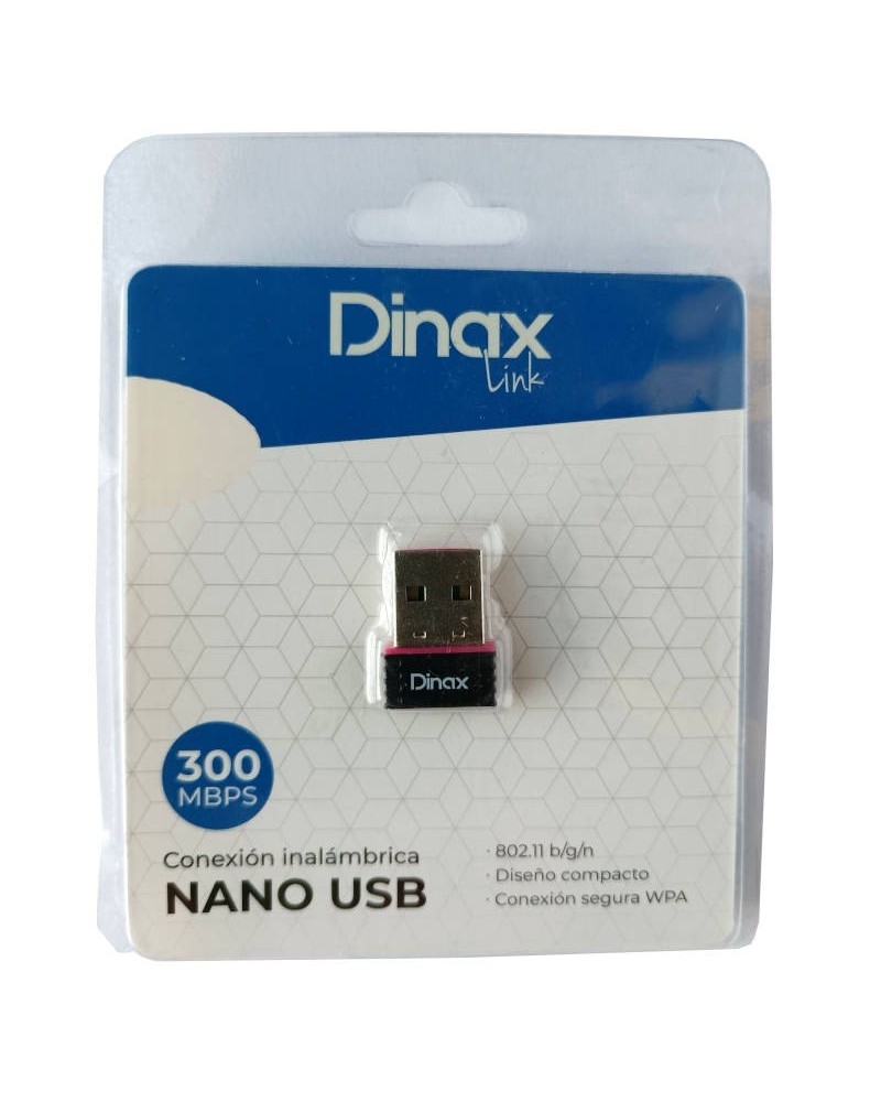 ETH USB WLS NANO 300MBPS DINAX