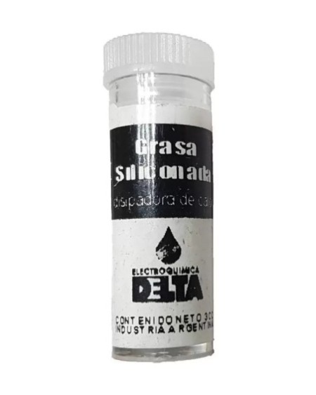 GRASA DISIPADORA SILICONADA 3CC DELTA