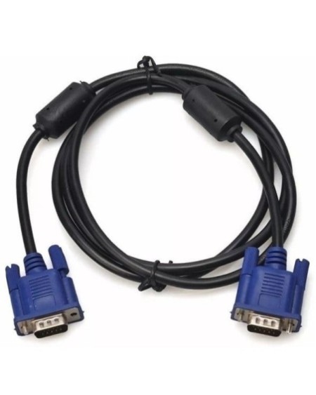 CABLE VGA M/M 1.5MTS NEGRO C/FILTRO