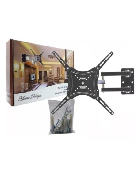 SOPORTE P/TV LED MOVIL 14"-55" HDL-117B-2 HOME DESIGN