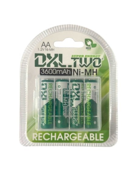PILAS RECARGABLES AA X 4 3600MAHMXD01 DXL