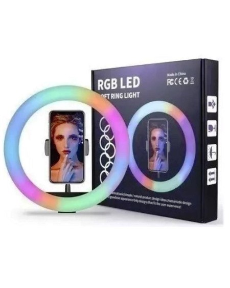 ARO DE LUZ RGB 26CM S/TRIPODE SUONO