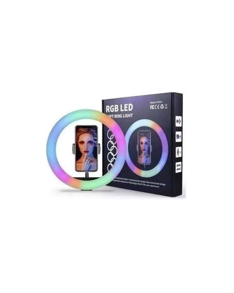 ARO DE LUZ RGB 26CM S/TRIPODE SUONO