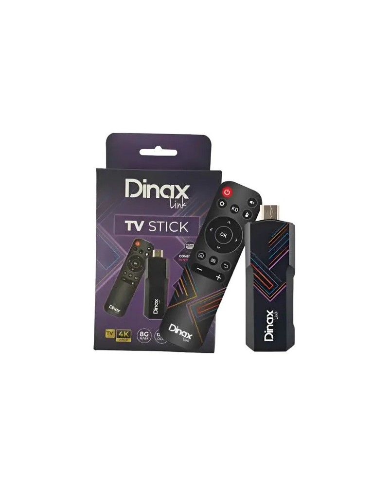 SMART TV STICK 8GB 128GB HDMI 2.0 DX-TVST01 DINAX