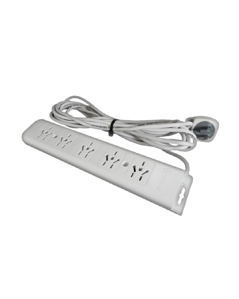 ZAPATILLA 5 TOMAS C/CABLE 1.5MTS C/INTERRUPTOR GMG