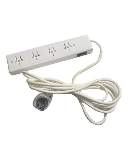 ZAPATILLA 4 TOMAS C/INTERRUPTOR 3MTS GMG