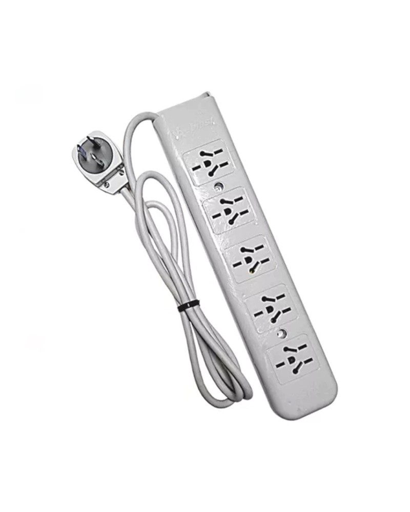 ZAPATILLA 5 TOMAS C/CABLE 5MTS C/INTERRUPTOR GMG